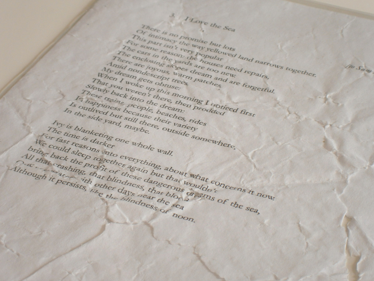 I Love the Sea by Robert Blatt