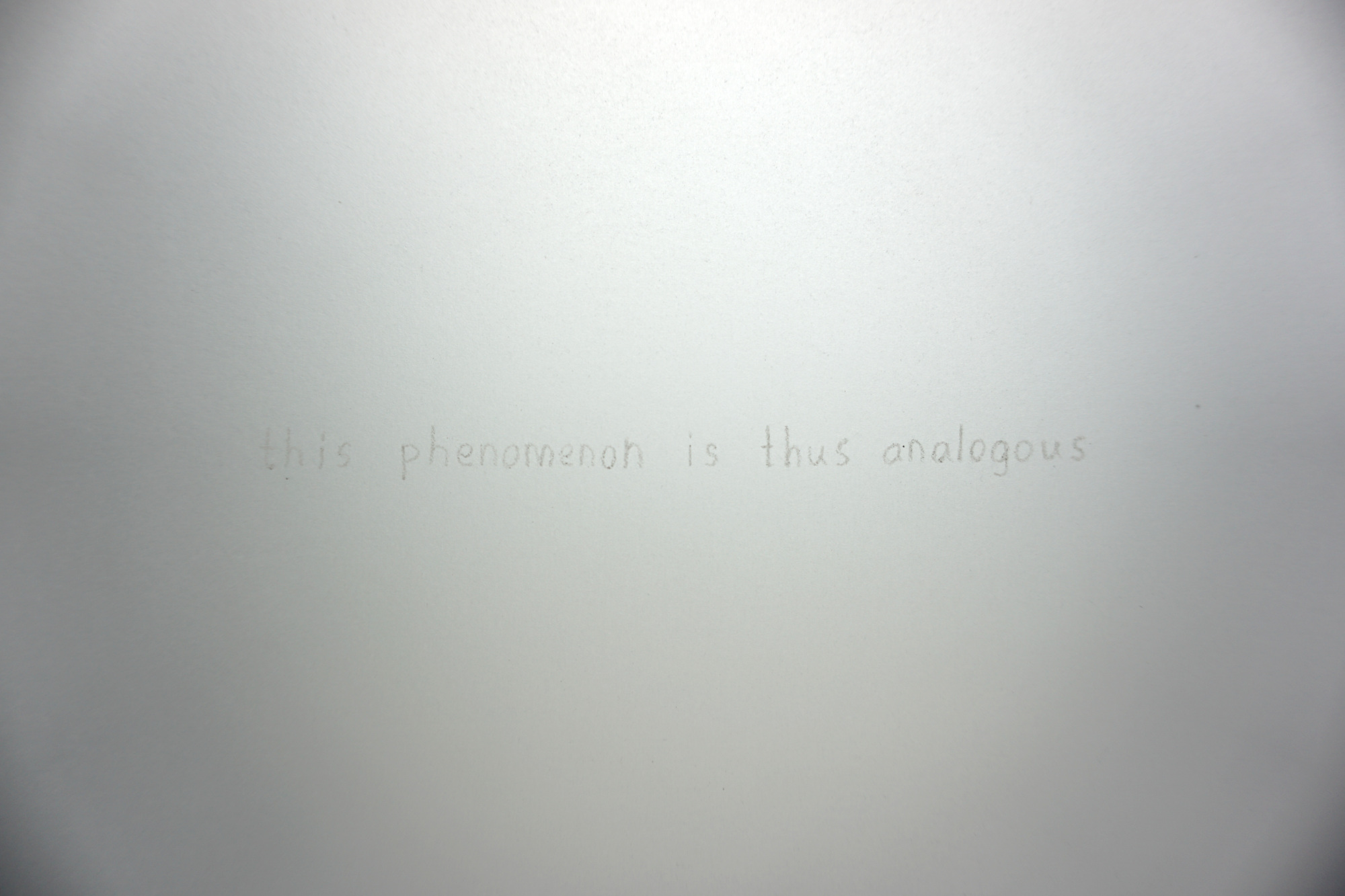 this phenomenon is thus analagous by Robert Blatt